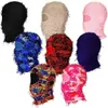 Cycling Caps Masks Outdoor Balaclava Distressed Sticked Full Face Ski Mask Shiesty Mask Camouflage Balaclava Knit Fuzzy Balaclava Ski Balaclava 230823