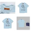 Herren Plus T-Shirts Polos 2023SS Man High Street T-Shirt Baumwolle kurzärmelige Model und Frauen Kurzes T-Shirt-Paar Models Crewne Dhlar