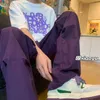 Hip Hop Mens Pants Joggers Bresspanci High Street Casual szeroko nogi spodnie proste workowate nadruk Y2K Streetwear Male Nowy spodnie 20230824.