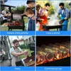 Tools Grilling Basket Stainless Steel Barbecue Hook Grill Net Cage Roaster Outdoor Camping Mesh BBQ Accessories Tool 2023