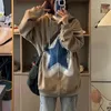 Męskie bluzy bluzy Y2K Hip Hop Bluza Mężczyźni Kobiety Vintage Patchwork Star Pattern High Street Loose Oversize Hoodie Casual Para Streetwear 230823