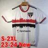 23 24 Sao Paulo Arboleda Mens Soccer Jerseys 22 23 oktober Pink Calleri Gabriel Miranda Home Away 3rd Training Wear Football Shirts