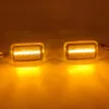 1 Pair For Porsche 911 Carrera 924/924S 944 959 968 Audi VW Aston Martin Dynamic LED Side Turn Signal Marker Light Lamp Blinker