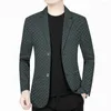 Mäns kostymer 2023 Spring Autumn Blazer Casual Business Handsome Jacket Fashion Slim Märke Skräddarsydda klänningsdräkt Blazers Tops Z03