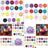 Hair Accessories Gerbera Daisy Flower With Clips Baby Bows Alli Girls Barrettes Drop Delivery Kids Maternity Dhven