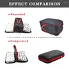Sacs de rangement 3PCS / Set Cubes de voyage Double couche Pochette de compression portable Organisateur de valise à bagages de grande capacité