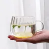 ワイングラス耐熱性ガラスマグカップハンドルコーヒーカップ