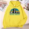 Men's Hoodies Never Forget The Old Radio Man Hoodie Fashion Quality Tracksuit Casual Comfortable Streetwear All-Match Designer Men