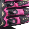 Fietshandschoenen Roze Dames Motorhandschoenen met touchscreen Motocross Lange Vinger Rijhandschoenen Zomer Ademend Luva Fietsen MTB-handschoenen x0824