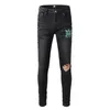 20SS MENS DESIGNER JEANS ENJÄRD RIPPAD BIKER SLIM FIT MOTORCYCLE DENIM FÖR MÄNMMA JEAN MANS PANTS POUR HOMMES #8583154