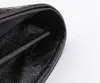 Torby wieczorowe torby komunikatorowe Czarna teczka na koperty skórzane torebki na ramię