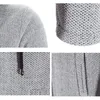 Suéteres para hombres 2023 Winter Fleece Cardigan Hombres Grueso Ded Long Sweaterscoat Masculino Cálido Suéter de punto Chaquetas Causal Outwear Cortavientos