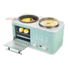 3 en 1 Petit-déjeuner Makers Ménage Électrique 4 Machine Mini Pain Grille-Pain Four De Cuisson Omelette Poêle À Frire Pot Chaudière Cuiseur Vapeur 230824