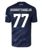 23 24 Fußballtrikots KVARATSKHELIA Neapel Maglietta Politano Di Lorenzo MAGLIA MERTENS Fußball Herren Kinder Kits Socke voll