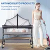 Crib Netting Baby Bed Mosquito Net Four Seasons Universal born Baby Removable Portable Ventilate Foldable Encrypted Crib Protectors 230823