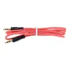 1M 3.5mm Jack Audio Aux Cable Braided Male to Male Car Stereo Auxiliary Cord For MP3 Headphone For Phone Speaker