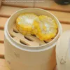 Double Boilers Bamboo Steamer Vegetable Basket Dimsum Soap Holder Dumplings Bao Bun Handmade Breakfast Home Cage With Lid Kitchen Cooking