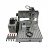 Machines de gravure Mini CNC Lathe 3040 Machine de menuiserie 800W Machine de 130 mm en zaxis avec vis à bille