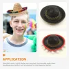 6 Pcs Mexican Sombrero Mexico Hats Hairband Headband Party Decor Fiesta Decorations Polyester Child Fabric HKD230823