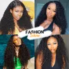 Curly Human Hair Wigs for Women 13x4 Transparent Lace Frontal Wig Pre Plucked Remy 4x4 Closure Wig Can Be Colored