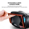 Realidade Virtual 3D VR Headset Óculos Inteligentes Capacete para Smartphones Celular Celular 7 Polegadas Lentes Binóculos com Controladores HKD230812
