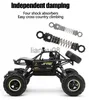 Carro elétrico / RC ZWN 112 116 4WD Carro RC com luzes LED 24G Rádio Controle Remoto Carros Buggy OffRoad Controle Caminhões Meninos Brinquedos para Crianças x0824 x0824