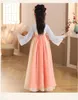 Girl's Dresses Chinese Style Traditional Embroidery Dress Kids Fairy Perform Come Girls Party Evening Performance Princess Dresses