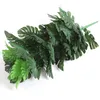 Faux Blumengrün 90 cm große künstliche Pflanzen Tropische Palme Blätter Monstera Kokosnussbaum ohne Topf für Balkon Garten Wohnkultur gefälschte Pflanze 230823