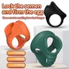 Cockrings Silicone Penis Cock Ring Atraso Ejaculação Super Pequena Gaiola de Castidade Ajustável Escroto Cockring Masculino Brinquedo Sexual para Homens 230824