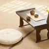 Poduszka 30x30 cm tkane okrągłe podłogowe podłogi S Meditation Meditation Tatami Pad do domu (światło