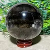 Decoratieve beeldjes Smokey Sphere Natuurlijke piramide kristallen balkwarts Hoogwaardige edelstenen Gemstones Mineralen Spirituele Home Decoration Room Stand