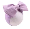 헤어 액세서리 12pcs/lot Barge 7 "Bow Nylon Headbands 와플 패브릭 소프트 탄성 밴드 DIY Girls -Sale Headwrap