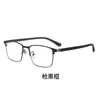 Óculos de sol Quadros de 54 mm de óculos ultraleves moldura de homens quadrados de óculos clássicos clássicos de prescrição óptica completa 3310