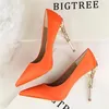 Dress Shoes Party For Women Luxury Heels Evening Pumps Sexy High Stiletto Vintage Tacones