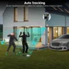 8MP 4K IP Kamera Outdoor WiFi PTZ Dual Objektiv Dual Screen Auto Tracking Wasserdichte Sicherheit Video Überwachung Polizei Licht alarm HKD230812