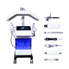 Novo 7 em 1 Hydra Face Machine Hydro Dermoabrasão Limpeza PDT Light Terapia Máquina de Terapia Pedra Rejuvenescimento Equipamento Facials Equipamento