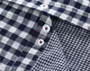 Men's Dress Shirts Nice Spring Male Shirt Casual Plaid Long Sleeve Men Slim Fit Lapel High Quality Cotton Fashion