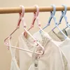 Hangers 5 Pcs Clothes Hanger Wardrobe Pants Hnager Socks Peg Sweater Drying Rack Multipurpose Plastic Shirts Clamp Heavy Duty