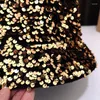 Berets Women Harajuku Color Sequins Hat Summer Female Bucket For Outdoor Sunscreen Sun Hats Panama Lady Boonie Cap Cape