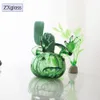 Hallowmas Mini Hookah Abóbora Monster Dab Rigs Vidro Verde Bong Para Erva Seca Fumar Novidade Estilo Tubo de Água Bubbler Percolador 14mm Sopro