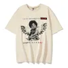 Vêtements de mode de créateurs T-shirts de luxe pour hommes T-shirts Fausse perception Tendance Little Angel Vintage Old Band Petit décolleté T-shirt à manches courtes