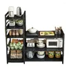 Kitchen Storage Cabinet Locker Household Vegetable Cutting Table Multi-Function Rack Floor With Door