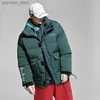 Parkas pour hommes hiver canard doudoune hommes Couple décoloration brillant doudoune pour homme Hip Hop détachable visage brillant épaissi manteau chaud Q230831