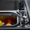 Płynna dyspensator mydła zlew kuchenny Abs Plastikowy wbudowany w płynie Butelka do łazienki i zorganizuj 250 ml