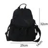 School Tassen Laptop Girl Travel Bruine Bag Fashion vrouw Student Backpack Ladies Canvas Vintage Small 230823