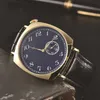 Orologi da polso per uomini nuovi orologi da uomo sei punti tutti quadranti da lavoro orologio top top di lusso cronografo cronometro cronometro e cintura in pelle alla moda breit