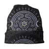 Berets Triple Moon Bogini Hecate Wheel Bluchy Beanie Skullies czapkę dla dorosłych goty