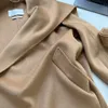 Max Cashmere Trench Coats Women Long Over Coat Designer Coats Outerwear Ladies بالإضافة