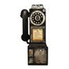 Decoratieve objecten Figurines retro hars telefoon ornamenten wanddecoratie creatieve café wanddecoraties hanger desktop handwerk decoratie 230823