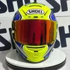 Shoei X14 X-Fourteen TC-6 ABS Tam Yüz Motosiklet Kaskı Ultimate Binicilik ve Düşme Önleme-Yüksek Kaliteli Koruma Dişlileri